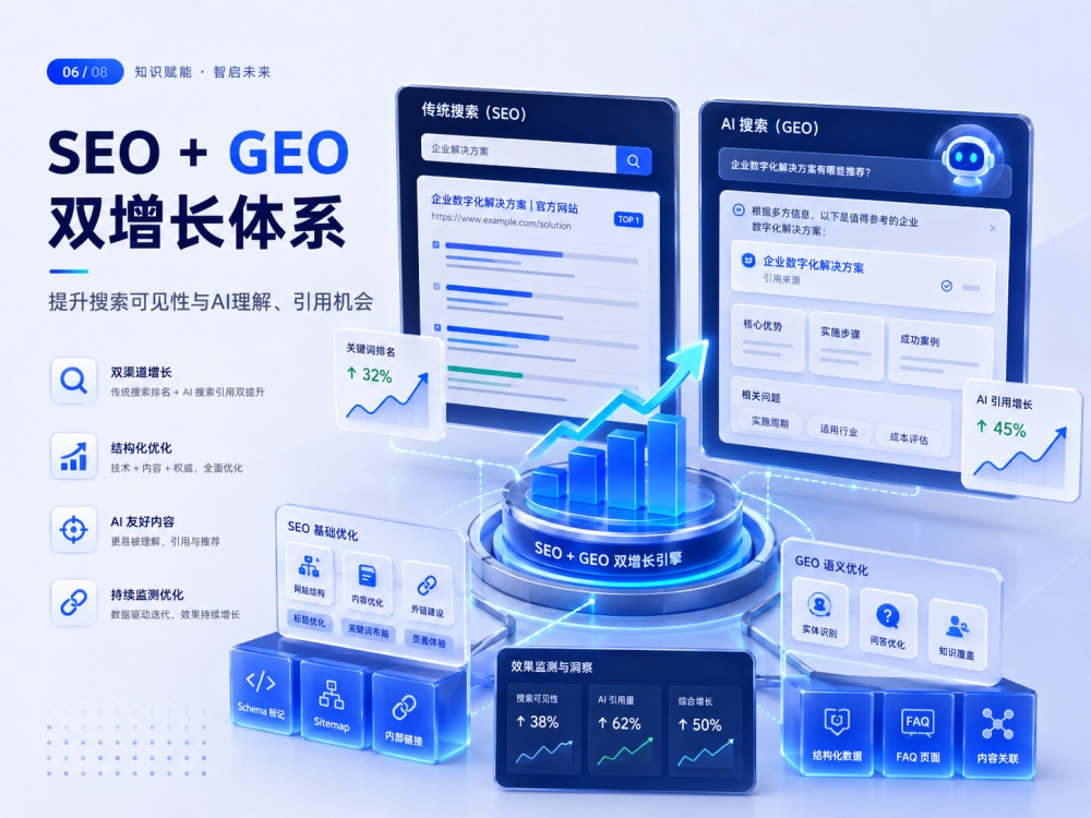 Комплексная система роста SEO и GEO